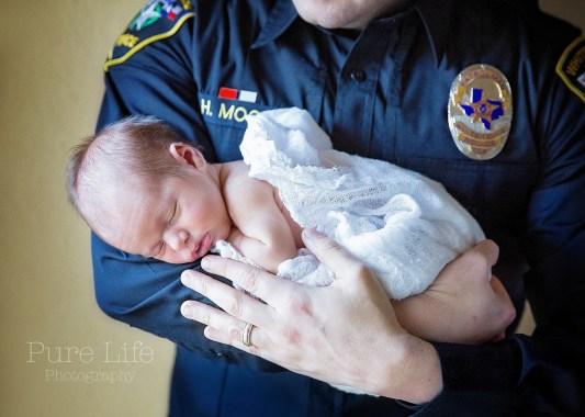 Officer and a Baby